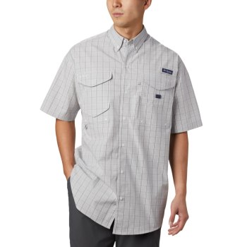 Columbia Muške Košulje - PFG Super Bonehead Classic Short Sleeve Sive | ZFOK-01624